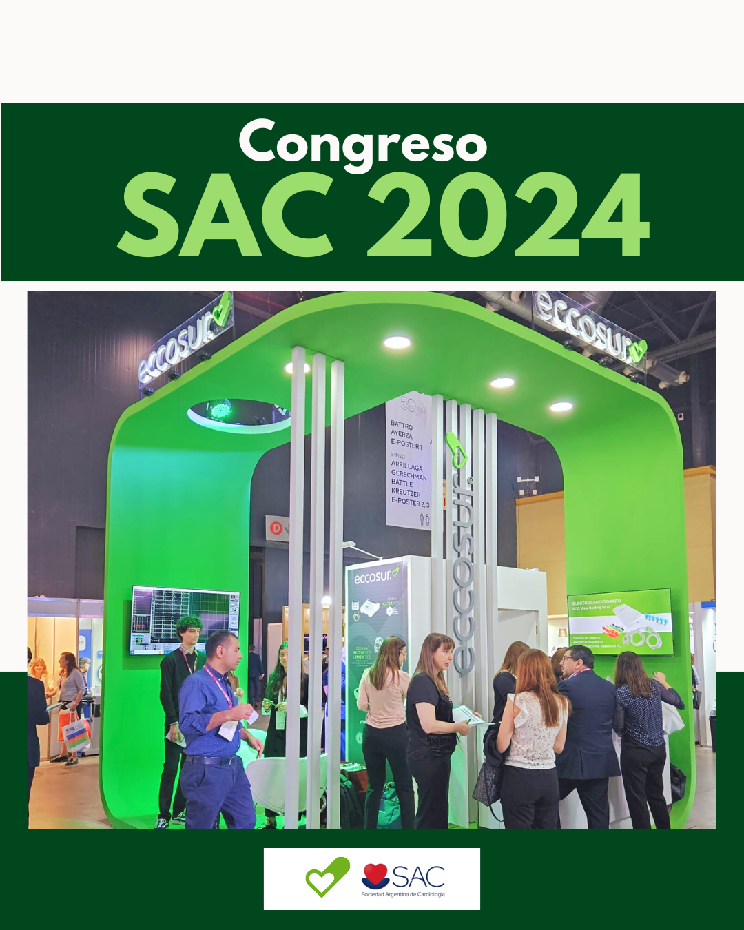 Congreso SAC 2024 . Estand Eccosur